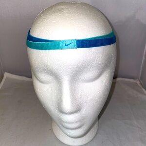 Nike Fury non slip girls headband OSFM - Blue